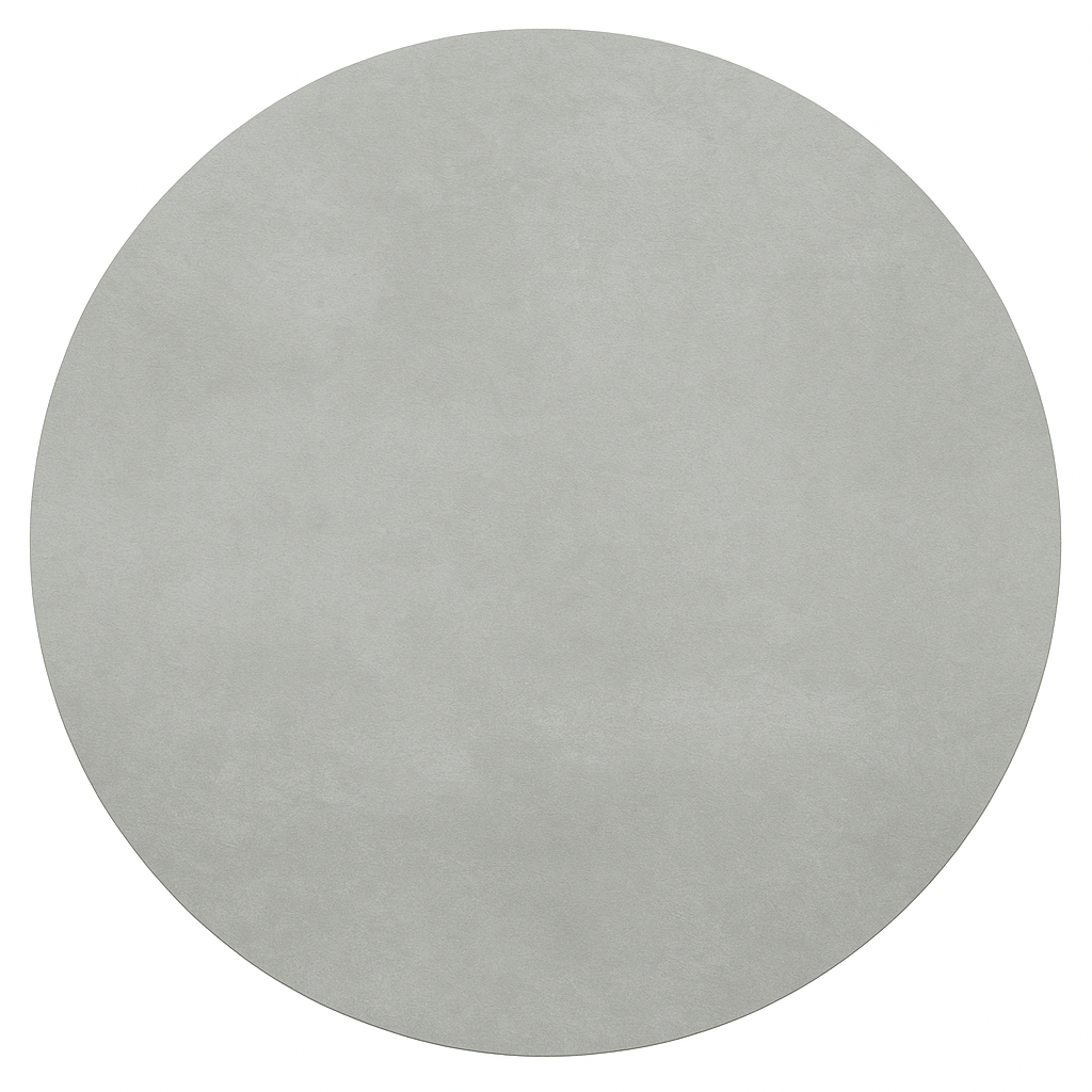 Couchtisch Rund ø80 cm - Marmoroptik Hellgrau