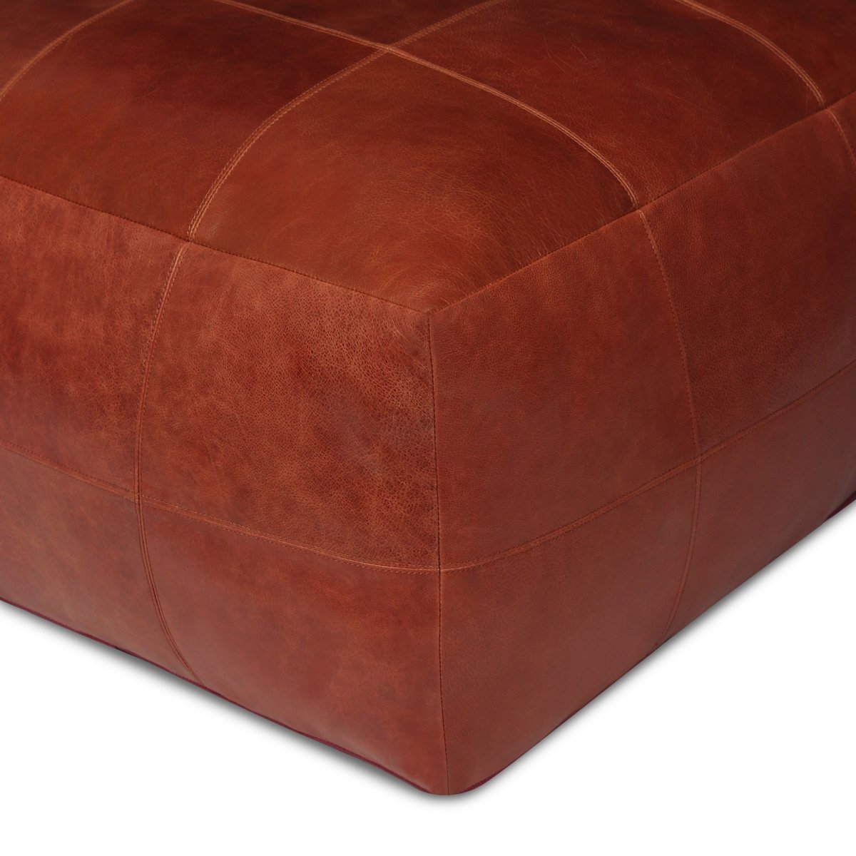 Tenna Pouf 75x75x45 cm - Braun