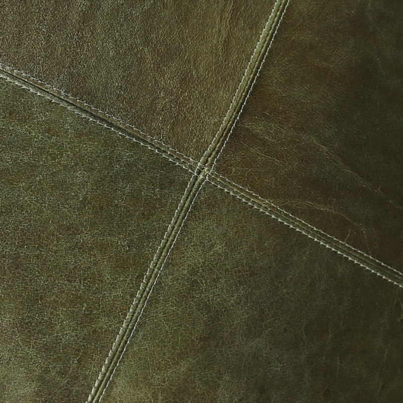 Tenna Pouf 75x75x45 cm - Olivgrün